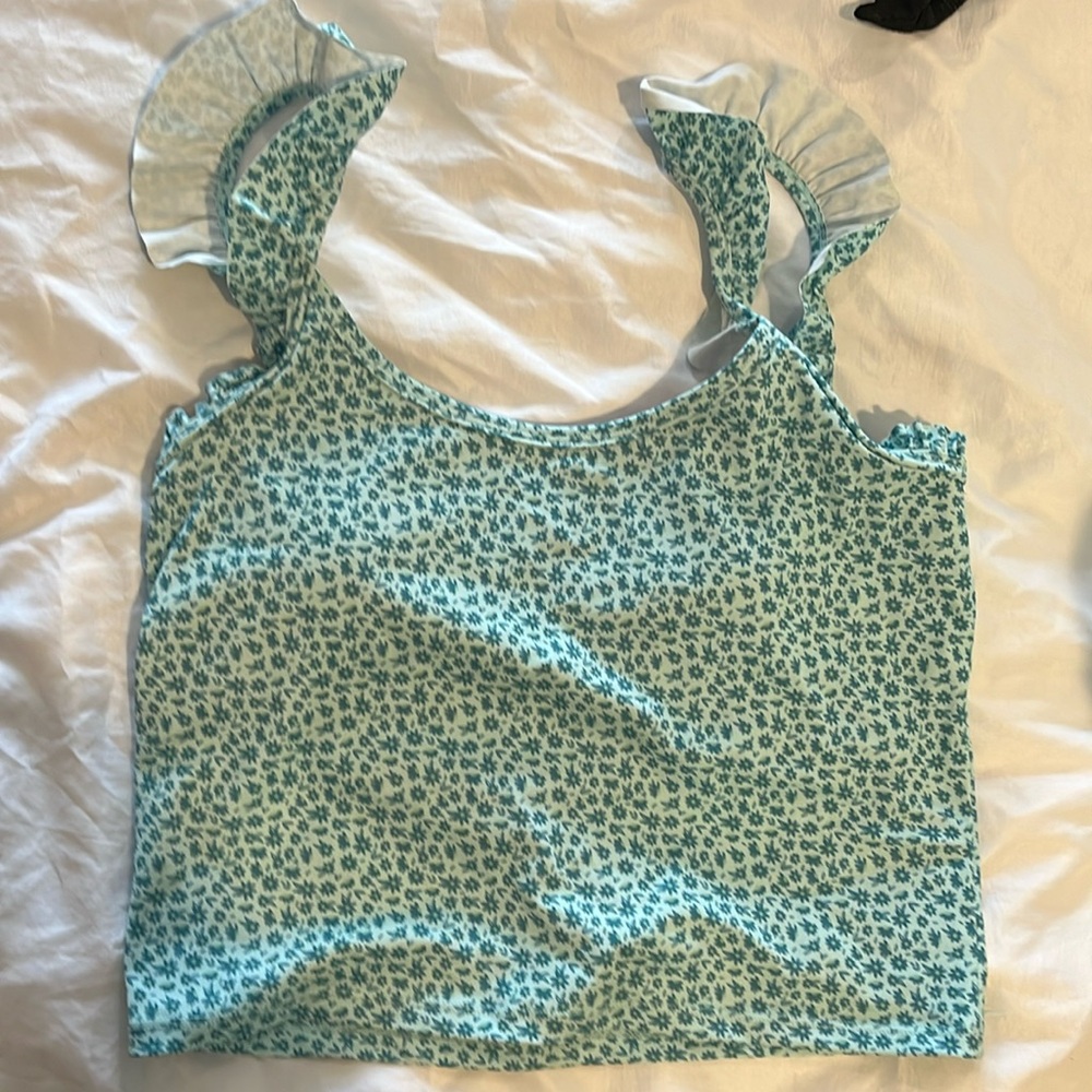 Korti Jean Ruffle Tankini top
